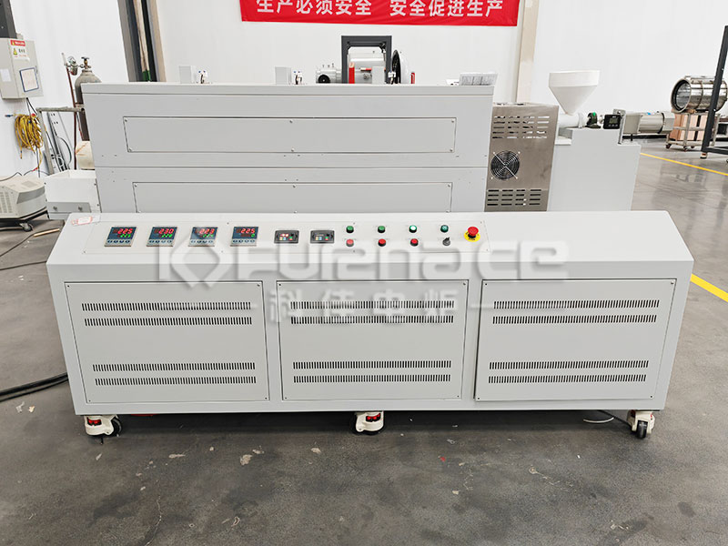 定制料斗材质三温区旋转管式炉