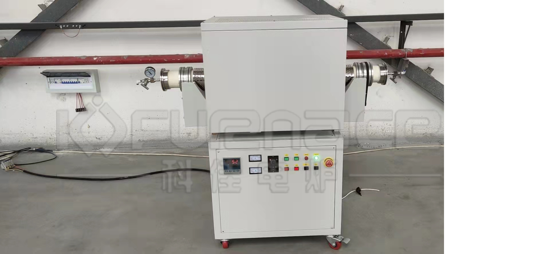 温度可达1700度的小型实验旋转管式炉