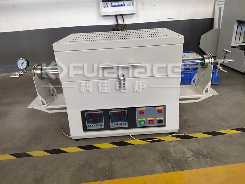 比较基础和常用的两温区管式炉